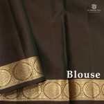 Pure Silk Sarees - Dark Green SASPS35578 - Image 5