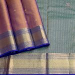 Pure Silk Sarees - Dual Shade yellow with Lavender SASPS35579 - Image 3