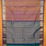 Pure Silk Sarees - Dual Shade yellow with Lavender SASPS35579 - Image 6