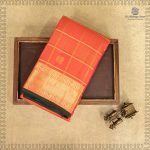 Pure Silk Sarees - Red Orange SASPS35581