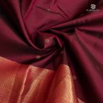 Pure Silk Sarees - Dark Burgundy SASPS35582 - Image 2