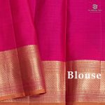 Pure Silk Sarees - Dark Burgundy SASPS35582 - Image 5