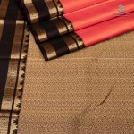 Pure Silk Sarees - Dual shade Orange with Pink SASPS35583 - Image 4