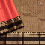 Pure Silk Sarees - Dual shade Orange with Pink SASPS35583 - Image 3