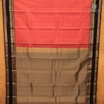 Pure Silk Sarees - Dual shade Orange with Pink SASPS35583 - Image 6