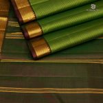 Pure Silk Sarees - Avocado Green SASPS35587 - Image 4