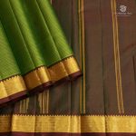Pure Silk Sarees - Avocado Green SASPS35587 - Image 3