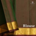 Pure Silk Sarees - Avocado Green SASPS35587 - Image 5