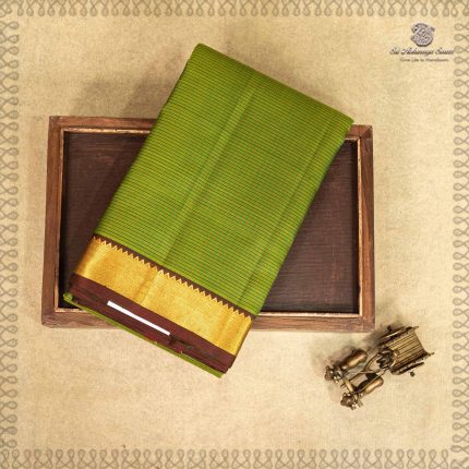 Pure Silk Sarees - Avocado Green SASPS35587