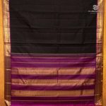 Pure Silk Sarees - Dark Brown SASPS35568 - Image 6