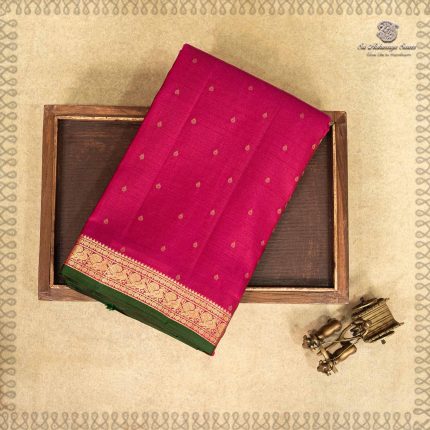 Pure Silk Sarees - Majenta SASPS35589
