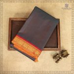 Pure Silk Sarees - Dual Shade Blue with Red SASPS35590