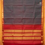 Pure Silk Sarees - Dual Shade Blue with Red SASPS35590 - Image 6