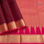 Pure Silk Sarees - Burgundy SASPS35591 - Image 3
