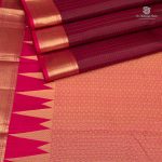 Pure Silk Sarees - Burgundy SASPS35591 - Image 4