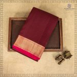 Pure Silk Sarees - Burgundy SASPS35591