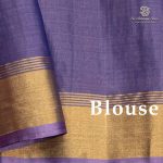 Pure Silk Sarees - Lilac SASPS35599 - Image 5