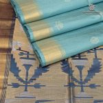 Pure Silk Sarees - Pale Blue SASPS35601 - Image 4