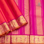 Pure Silk Sarees - Dual Shade Orangish Pink SASPS35602 - Image 3