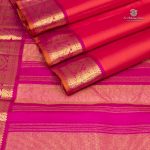 Pure Silk Sarees - Dual Shade Orangish Pink SASPS35602 - Image 4