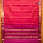Pure Silk Sarees - Dual Shade Orangish Pink SASPS35602 - Image 6
