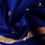 Pure Silk Sarees - Dark Navy Blue SASPS35603 - Image 2