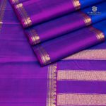 Pure Silk Sarees - Royal Blue SASPS35604 - Image 4
