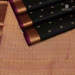 Pure Silk Sarees - Black SASPS35607 - Image 4