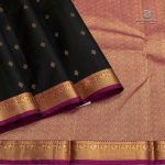 Pure Silk Sarees - Black SASPS35607 - Image 3