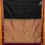 Pure Silk Sarees - Black SASPS35607 - Image 6