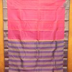Pure Silk Sarees - Dual Shade Blush Pink SASPS35610 - Image 6
