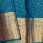 Pure Silk Sarees - Dark Navy Blue SASPS35613 - Image 5