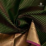 Pure Silk Sarees - Dark Green SASPS35614 - Image 2