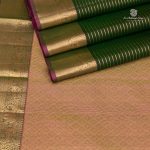 Pure Silk Sarees - Dark Green SASPS35614 - Image 4