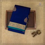 Pure Silk Sarees - Dark Navy Blue SASPS35620