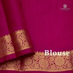 Pure Silk Sarees - Dual Shade Orangish Pink SASPS35621 - Image 5