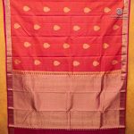 Pure Silk Sarees - Dual Shade Orangish Pink SASPS35621 - Image 6