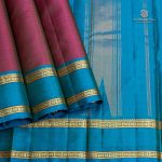 Pure Silk Sarees - Dual shade Rani Pink with Green SASPS35625 - Image 3