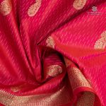 Pure Silk Sarees - Dual shade Pink with Orange SASPS35626 - Image 2