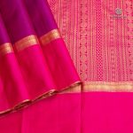 Pure Silk Sarees - Dark Majenta SASPS35627 - Image 3
