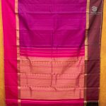 Pure Silk Sarees - Dark Majenta SASPS35627 - Image 6