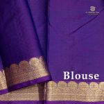 Pure Silk Sarees - Dual shade Green with Blue SASPS35628 - Image 5
