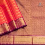 Pure Silk Sarees - Dual shade Orange with Pink SASPS35629 - Image 3