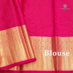 Pure Silk Sarees - Dual Shade Orange with Pink SASPS35631 - Image 5