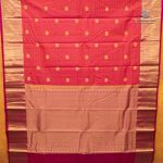 Pure Silk Sarees - Dual Shade Orange with Pink SASPS35631 - Image 6