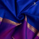 Pure Silk Sarees - Navy Blue SASPS35632 - Image 2