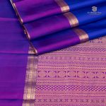 Pure Silk Sarees - Navy Blue SASPS35632 - Image 3