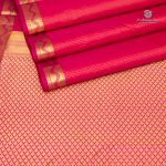 Pure Silk Sarees - Dual Shade Orange with Pink SASPS35633 - Image 4