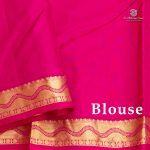 Pure Silk Sarees - Dual Shade Orange with Pink SASPS35633 - Image 5
