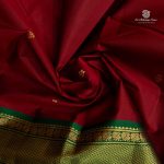 Pure Silk Sarees - Maroon SASPS35634 - Image 2